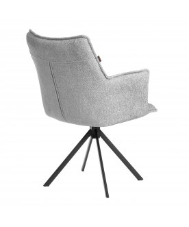 Стул-кресло Lutz vt shape silver