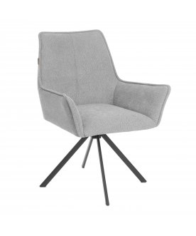 Стул-кресло Murano светло-серый