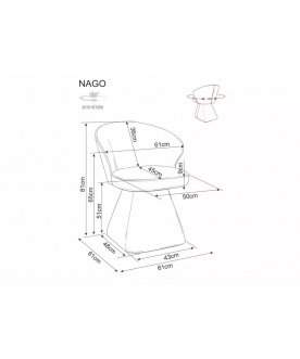 Кресло Nago