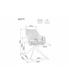 Кресло Notti