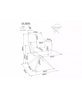 Кресло Olsen