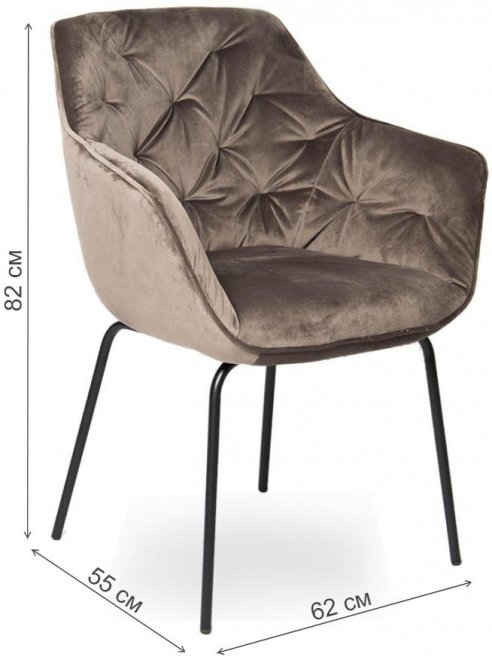 Кресло Sansa vic 68 / black