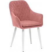 персиковый / белый