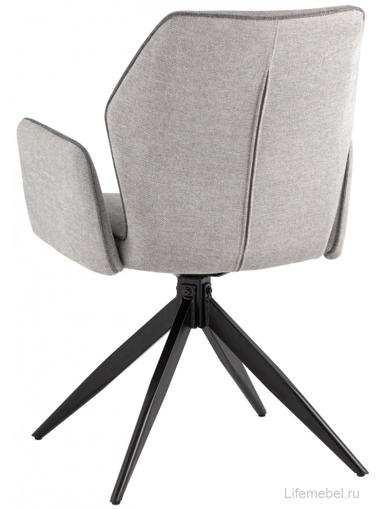 Кресло поворотное Синди серое