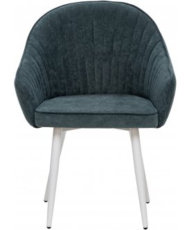 Стул-кресло Вайд темно-зеленый / белый