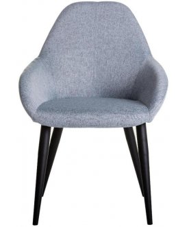 Стул-кресло Kent серый / черный