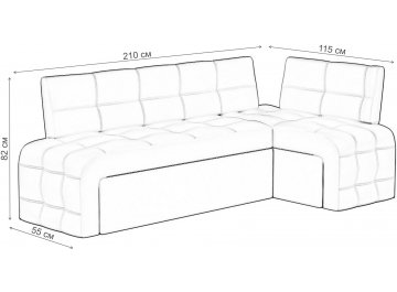 Кухонный диван Люксор