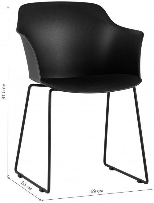 Кресло Эльберт черный