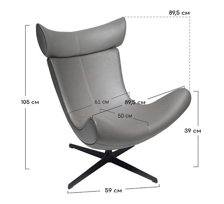 Кресло Imola зеленое