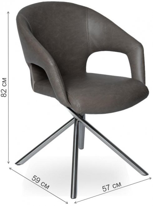 Кресло SH-11 brown 17168