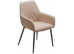 Кресло Novara ткань barrel-09 бежевый / черный