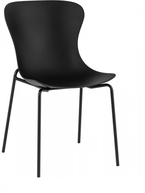 Стул на металлокаркасе Элиша черный