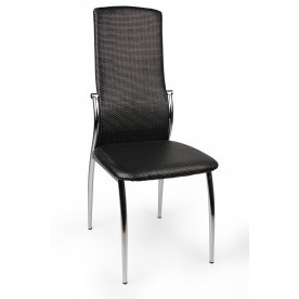 Стул 1340 черный рифленый