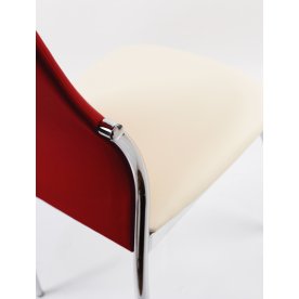 Стул 1340 красный / бежевый