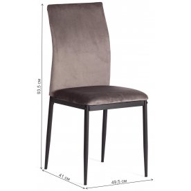 Стул на металлокаркасе Capri mod. 39