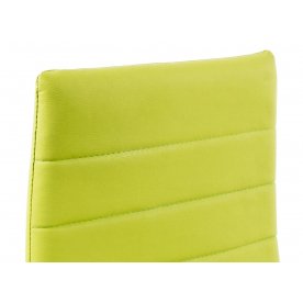 Стул DC2-001 зеленый / белый