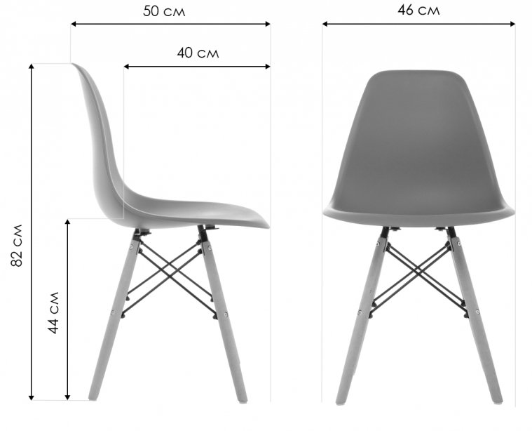 Стул Eames light green