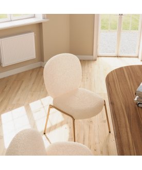 Стул дизайнерский Enchantment бежевый