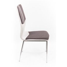 Стул F668 серый / белый