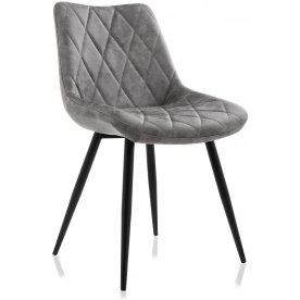 Стул Fox black / grey