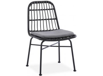 Стул на металлокаркасе K401 из ротанга