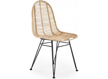 Стул на металлокаркасе K337 плетеный