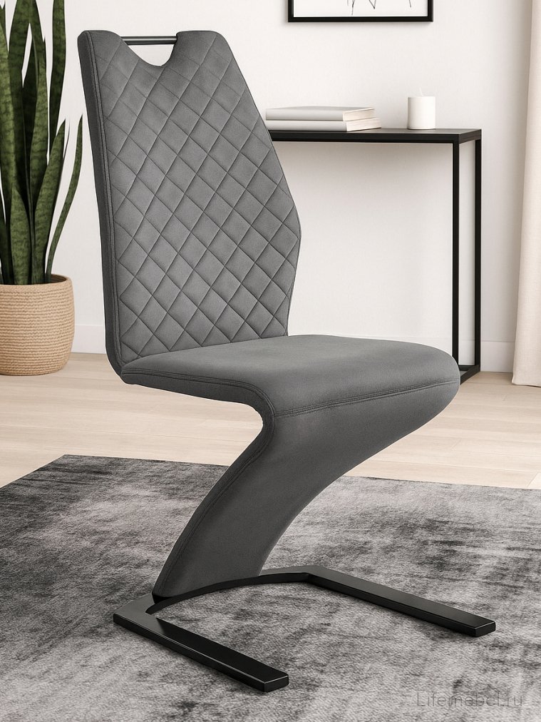 Стул на металлокаркасе K442 серый