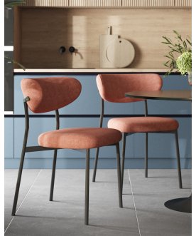 Стул на металлокаркасе Лайла