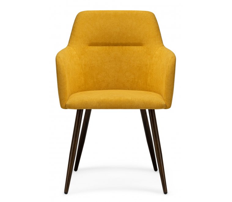 Стул на металлокаркасе Cromwell желтый