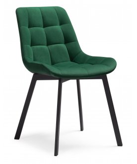 Стулья на металлокаркасе Челси 360 зеленый велюр (velutto 33)