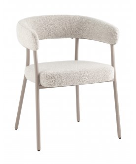 Металлический стул Бемби, серый