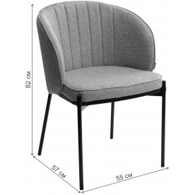 Стул на металлокаркасе Diana