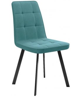 Стул на металлокаркасе DikLine 207 b15 mint / черный