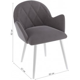 Стул на металлокаркасе DikLine 215