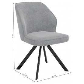 Стул на металлокаркасе DikLine 233