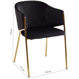 Кресло Dill bluvel-19