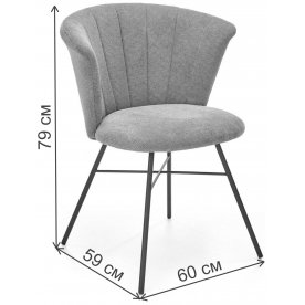 Стул на металлокаркасе K459