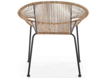 Стул на металлокаркасе Bari из ротанга