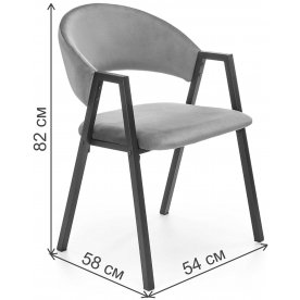 Стул на металлокаркасе K473