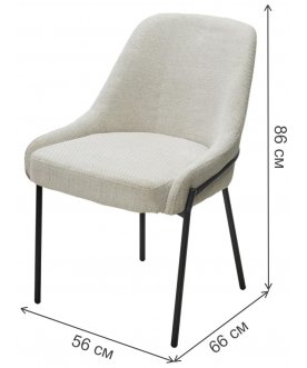 Стул на металлокаркасе Gavi