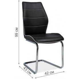 Стул на металлокаркасе H331