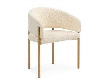 Распашной шкаф Janin white / wooden metal