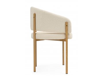 Распашной шкаф Janin white / wooden metal