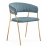 голубой велюр (light blue fabric 821-54)