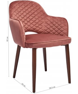 Стул на металлокаркасе Карла