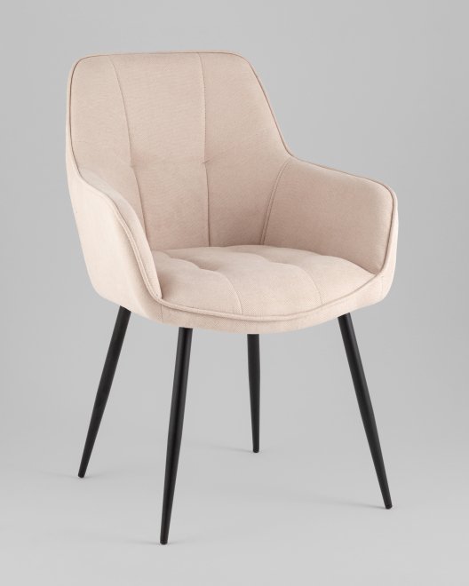 Стул на металлокаркасе Сиа бежевый