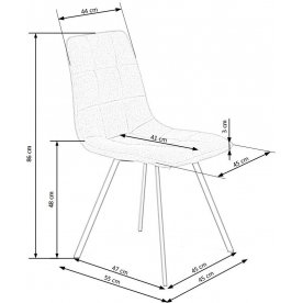 Стул на металлокаркасе Оре