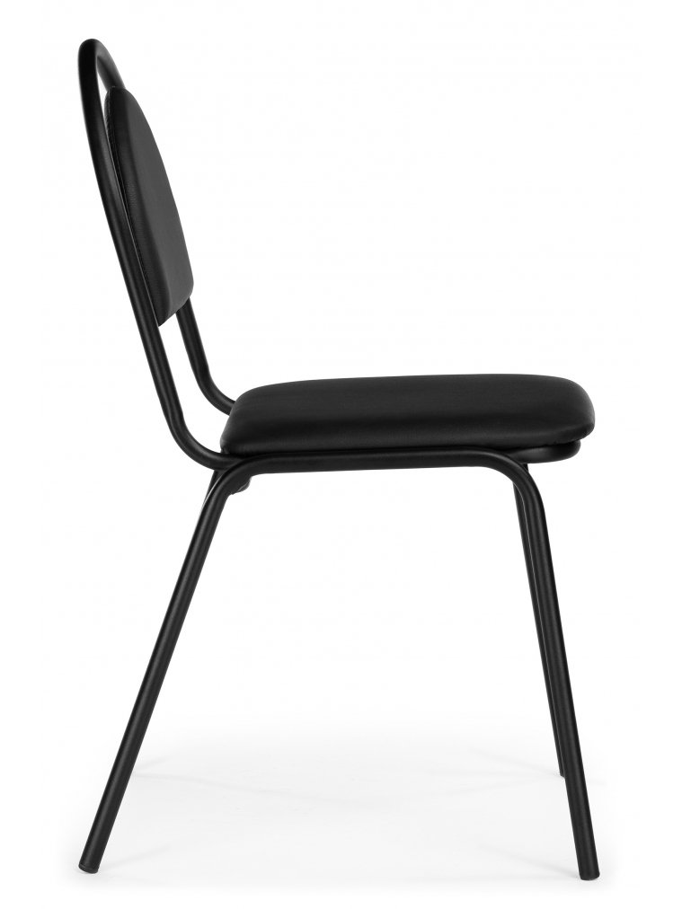 Стул на металлокаркасе Оскар BL С11 черный