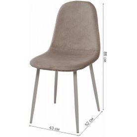 Стул на металлокаркасе Palau DC5541