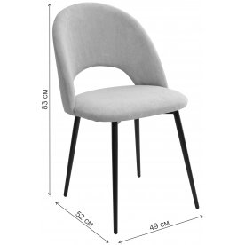 Стул на металлокаркасе Рамоунз